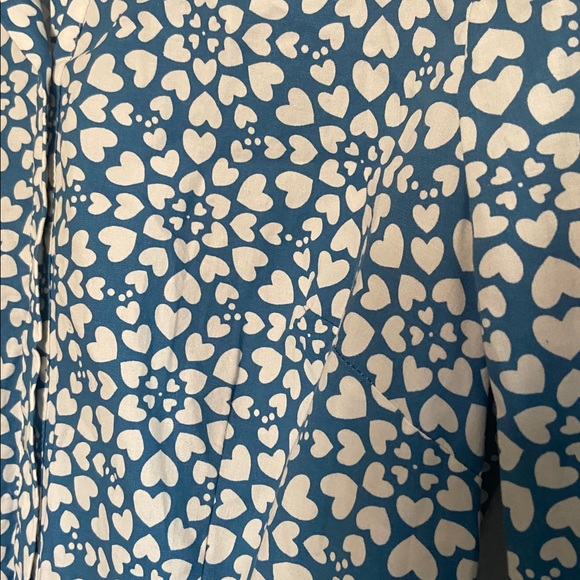 NWOT Boden Posy midi shirt dress in heart floral print - Picture 6 of 15
